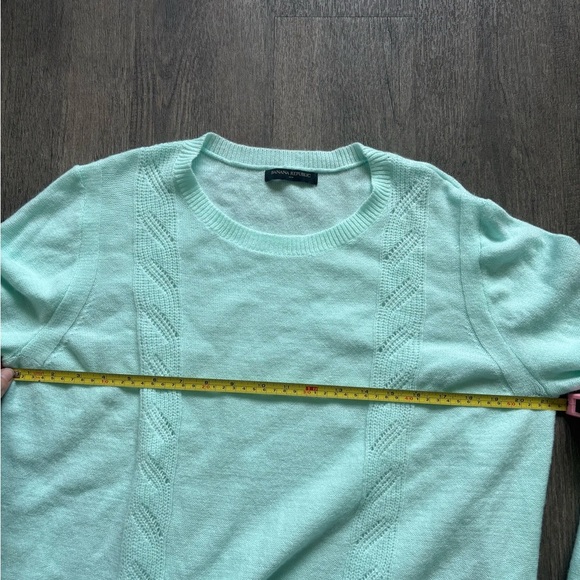 Banana Republic Light Green Women's Sweater - Picture 3 of 5
